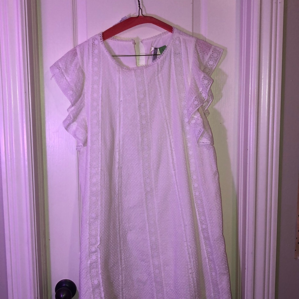 white babydoll dress